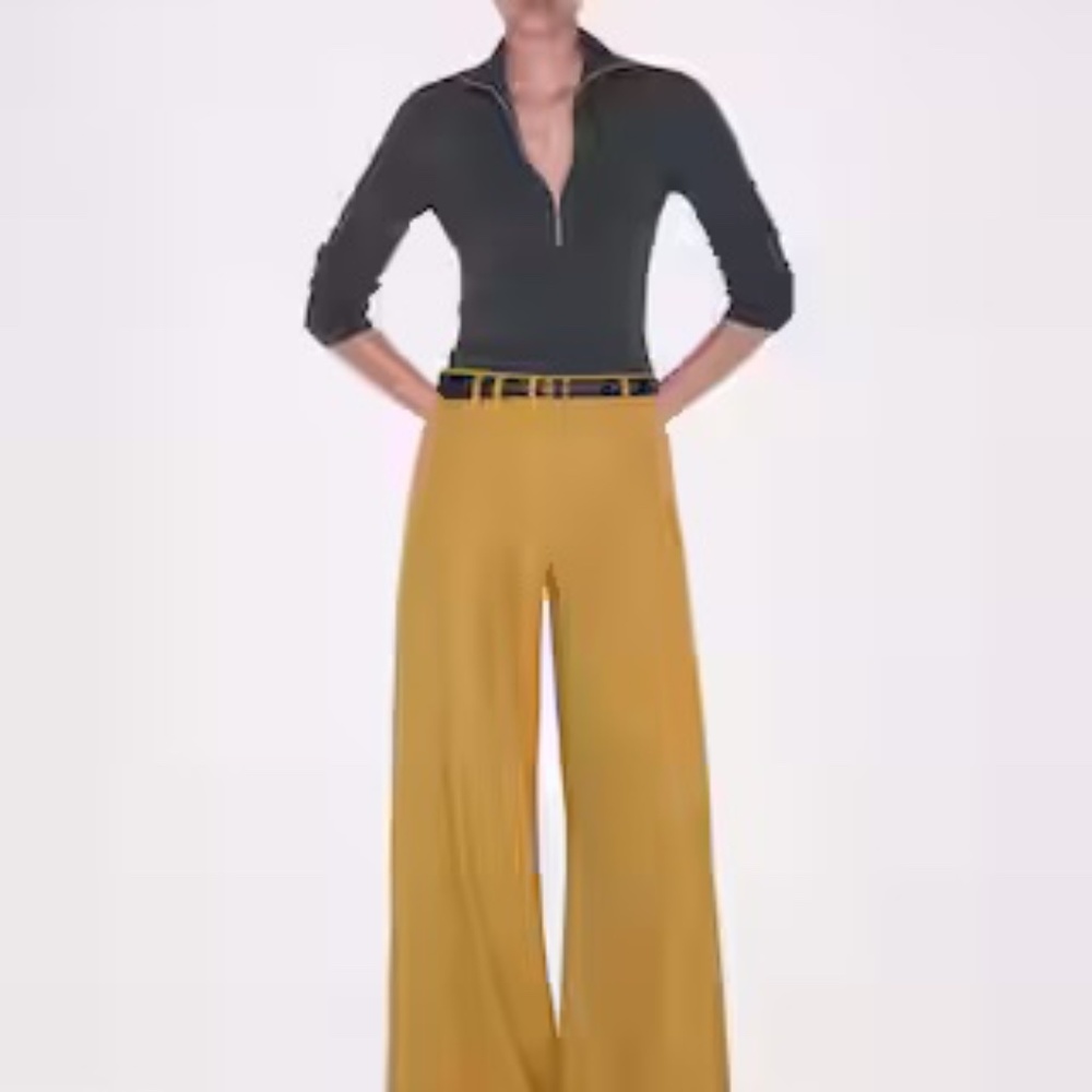 ME+EM NWT Wide Leg Pleat Pant - Size 10S